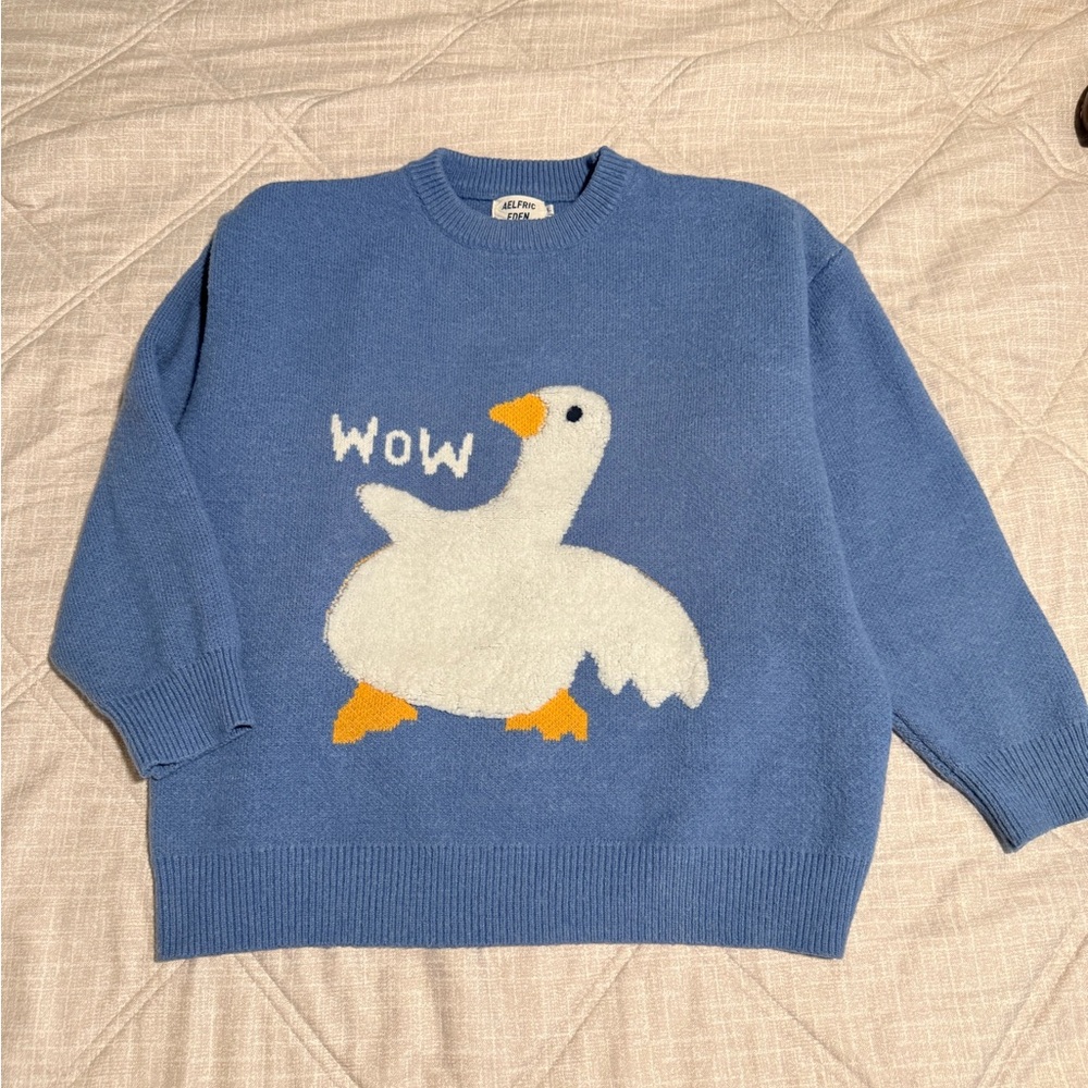 Aelfric Eden Blue Goose Sweater